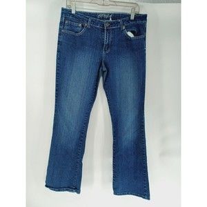 Conga Jeans Women's Size 10  Blue Stretch Denim  Jeans Pockets Mid Rise Party
